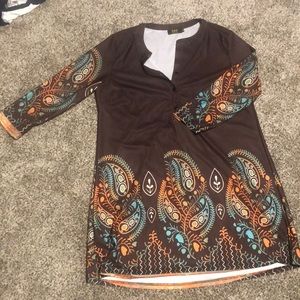 Brown dress or tunic